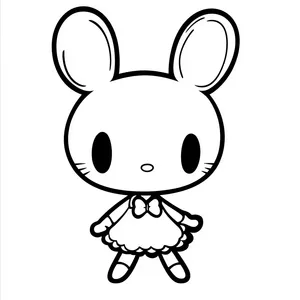 Coloring pages with my melody.